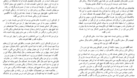 دانلود پی دی اف کتاب روزهای سرد برفی فهیمه رحیمی PDF