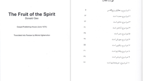 دانلود پی دی اف کتاب ثمره روح القدوس دونالد جی PDF
