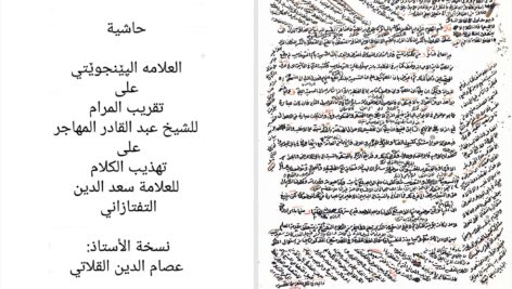 دانلود پی دی اف کتاب حاشية العلامه الپینجوینی PDF