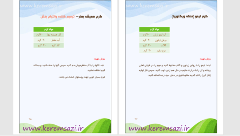 دانلود پی دی اف کتاب فرمولاسون کرم های طبیعی PDF