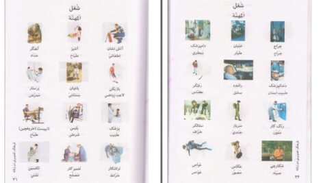 دانلود پی دی اف کتاب آموزش تصویری لغات پرکاربرد عربی و فارسی PDF