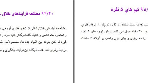 دانلود پی دی اف کتاب ۱۰۱ تکنیک حل خلاق مسئله واحد آموزش میهن PDF