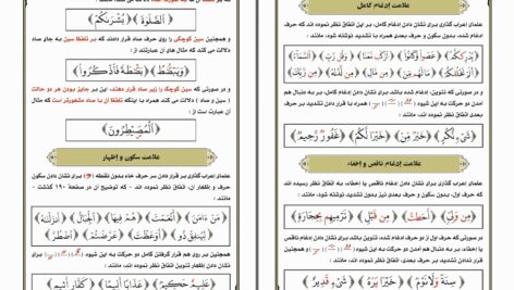 دانلود پی دی اف کتاب تجوید مصور دکتر أیمن رشدی سوید PDF