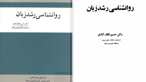 دانلود پی دی اف کتاب روانشناسی رشد زبان حسین لطف آبادی PDF