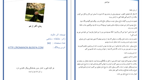 دانلود پی دی اف کتاب گذر از غم آذر دالوند PDF