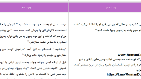 دانلود پی دی اف کتاب زمرد سبز کریستین گی یر PDF