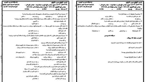 دانلود پی دی اف کتاب نمونه سوالات اکولوژی عمومی دانشگاه پیام نور PDF