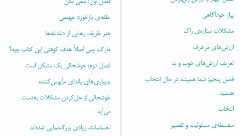 دانلود پی دی اف کتاب هنر ظریف رهایی از دغدغه ها مارک منسن PDF