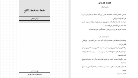 دانلود پی دی اف کتاب خط به خط تاتو نرگس نجمی PDF