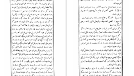 دانلود پی دی اف کتاب بلوغ الابتهاج فی صحه الازدواج محمد شیرازی PDF