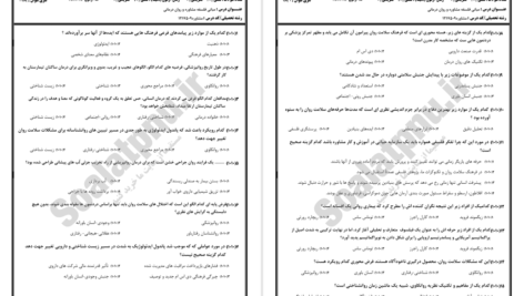 دانلود پی دی اف کتاب نمونه سوالات مبانی فلسفه مشاوره و روان درمانی پیام نور PDF