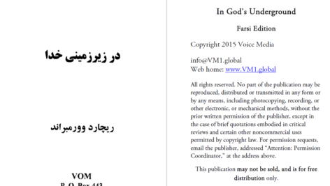 دانلود پی دی اف کتاب در زیر زمینی خدا ریچارد وورمبراند PDF