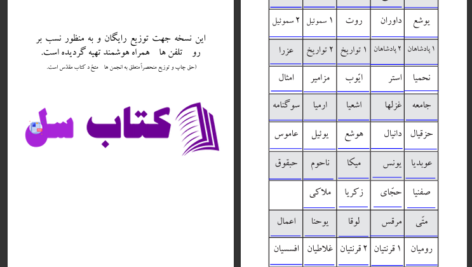 دانلود پی دی اف کتاب مقدس مژده برای عصر جدید PDF