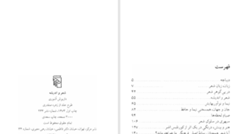 دانلود پی دی اف کتاب شعر و اندیشه داریوش آشوری PDF