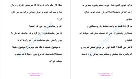 دانلود پی دی اف کتاب حوض بدون ماهی جلد اول مهرنوش صفایی PDF