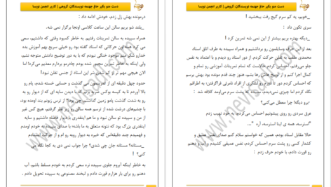 دانلود پی دی اف کتاب دستمو بگیر حالم جهنمه گروهی از نویسندگان PDF