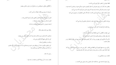 دانلود پی دی اف کتاب سایه مجنون هانیه محمدیاری PDF