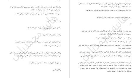 دانلود پی دی اف کتاب سایه مجنون هانیه محمدیاری PDF