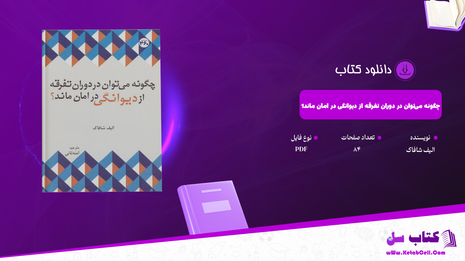 دانلود پی دی اف کتاب چگونه می‌توان در دوران تفرقه از دیوانگی در امان ماند؟ الیف شافاک PDF