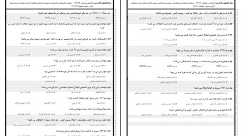 دانلود پی دی اف کتاب آسیب شناسی روانی 1 جزوه پیام نور PDF
