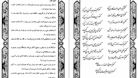 دانلود پی دی اف کتاب دیوان حافظ با معنی کامل ناهید فرشادمهر PDF