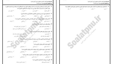 دانلود پی دی اف کتاب اصول یادگیری و روشهای تدریس جزوه پیام نور PDF